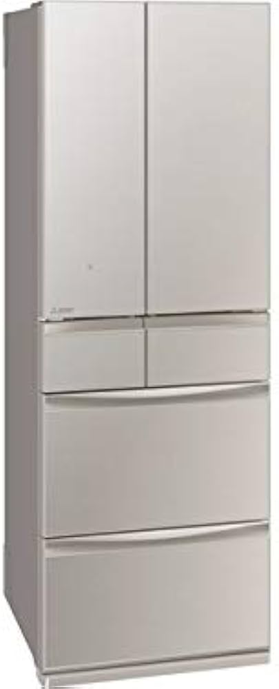 Amazon.co.jp: 三菱 455L 6ドアノンフロン冷蔵庫 置けるスマート大容量