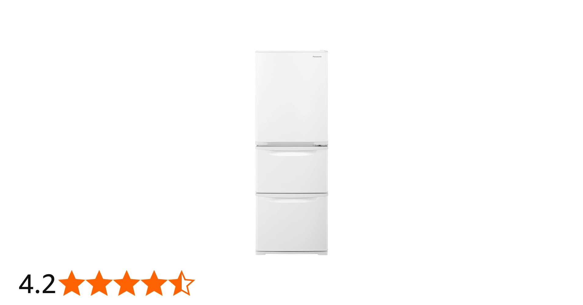 Panasonic 冷蔵庫 335L 2022年製 3ドア 自動製氷 d4912 Amazon