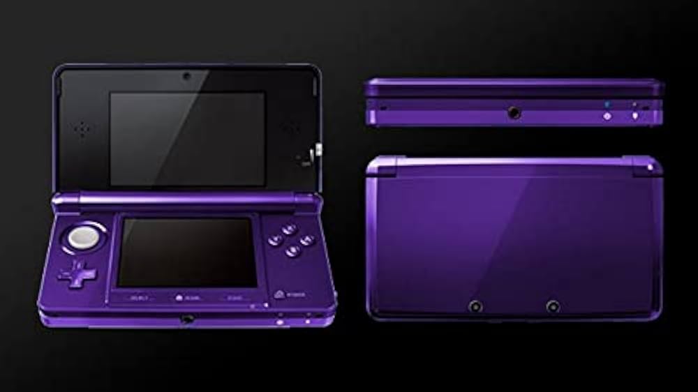 Amazon.com: Nintendo 3DS - Midnight Purple : Video Games