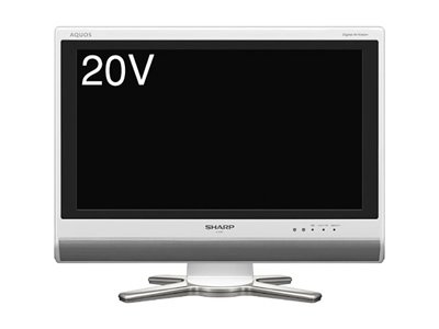 Amazon | SHARP 20V型 ハイビジョン 液晶テレビ ホワイト AQUOS LC