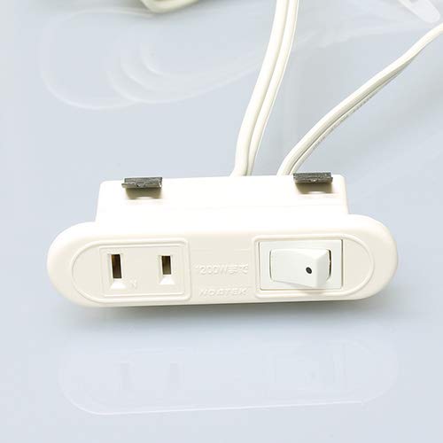 Amazon.co.jp: ノア 家具用コンセント（什器用） スイッチ付コンセント