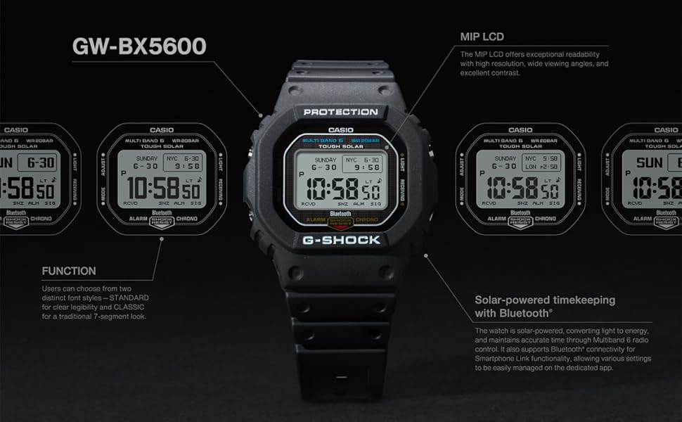 Amazon | [カシオ] 腕時計 ジーショック 【国内正規品】 MIP液晶