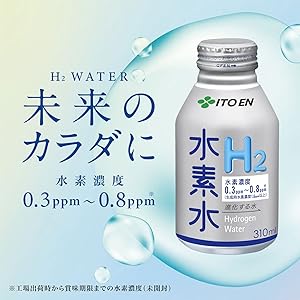 Amazon.co.jp: 伊藤園 進化する水 水素水 ボトル缶 310ml ×24本 : 食品