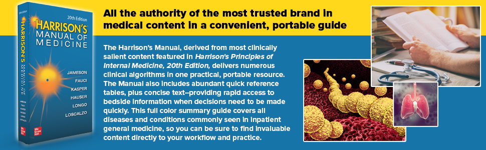 Harrisons Manual of Medicine, 20th Edition: 9781260455342