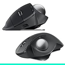 Amazon.co.jp: ロジクール 静音 ワイヤレス トラックボール マウス