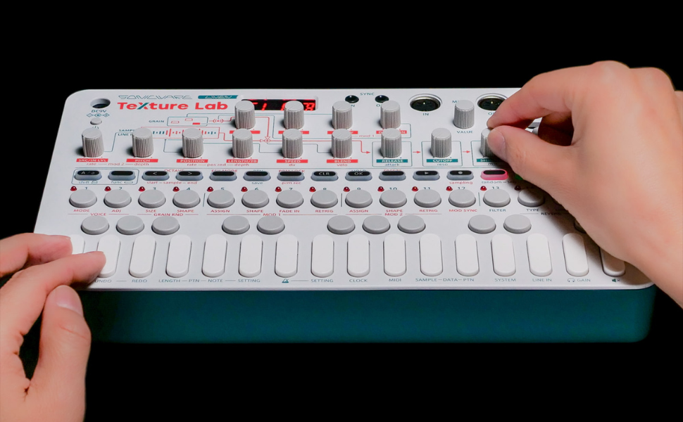 Amazon.com: Sonicware LIVEN Texture Lab [Granular Synthesizer