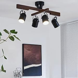 Amazon.co.jp : LOWYA ロウヤ 照明 スポットライト シーリングライト