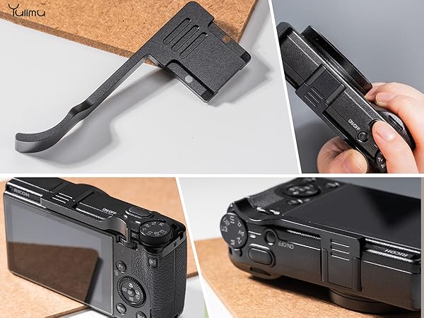 Amazon | Yullmu gr3 グリップ 金属サムグリップ サムグリップ