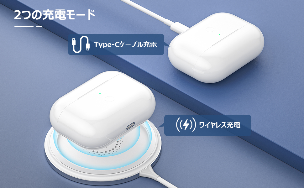 Amazon | Podick USB-C充電ケース、Airpods Pro第1世代&第2世代との