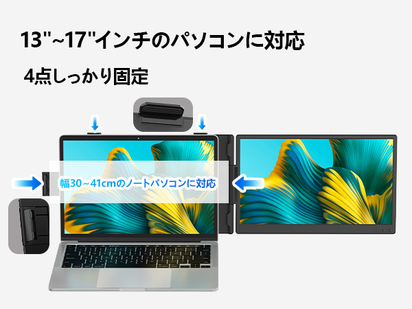 Amazon.co.jp: Laptomo デュアルモニター 14インチ モバイルモニター