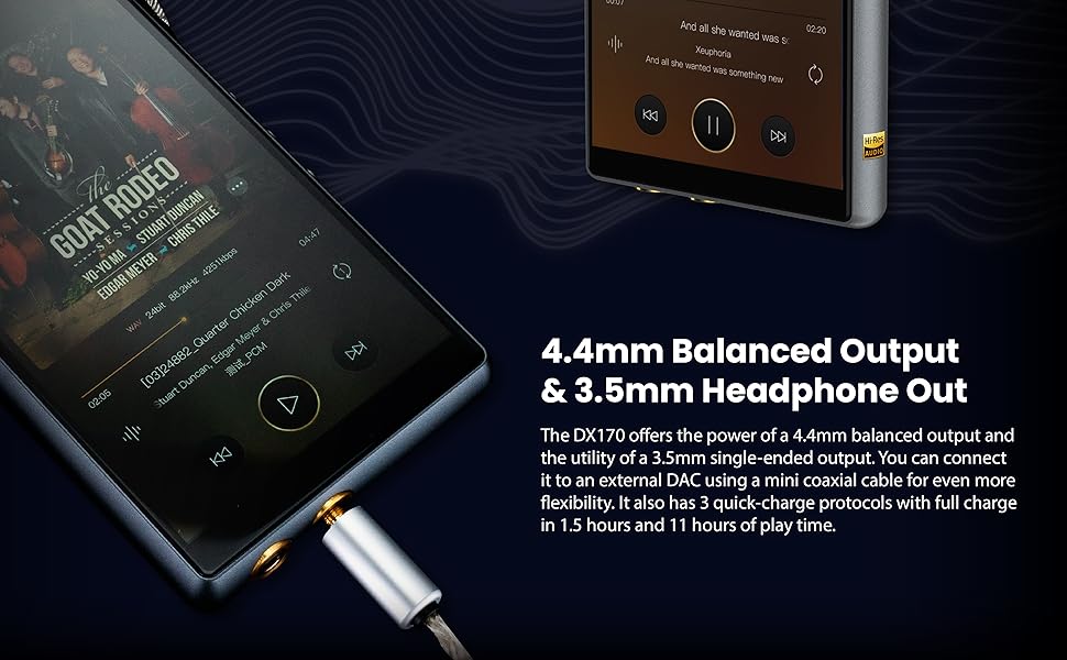 Amazon.com: iBasso DX170 High-Performance Digital Audio Player, Hi