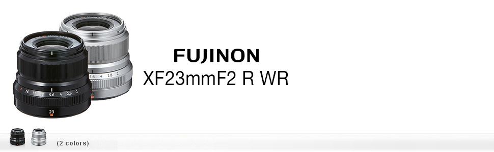 Amazon.com : Fujifilm Fujinon XF23mmF2 R WR - Black : Electronics