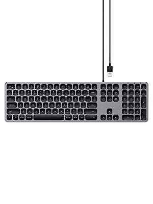 Amazon.co.jp: Satechi USB有線キーボード テンキー付き アルミニウム