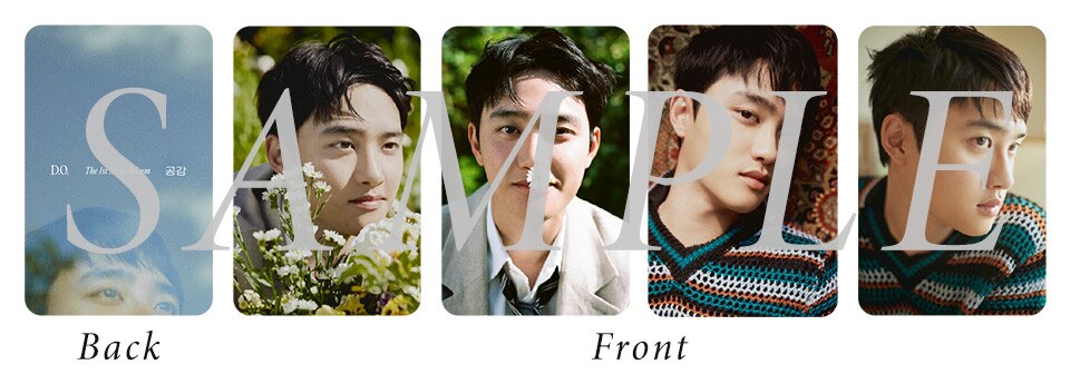 7/26リリース D.O. The 1st Mini Album「공감(Empathy)」EXO-L-JAPAN