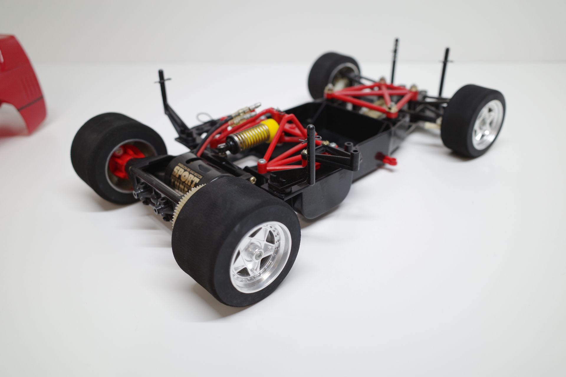 RC 電動ラジコン タミヤ 1/10 WRC ラリーカー フェラーリ F40