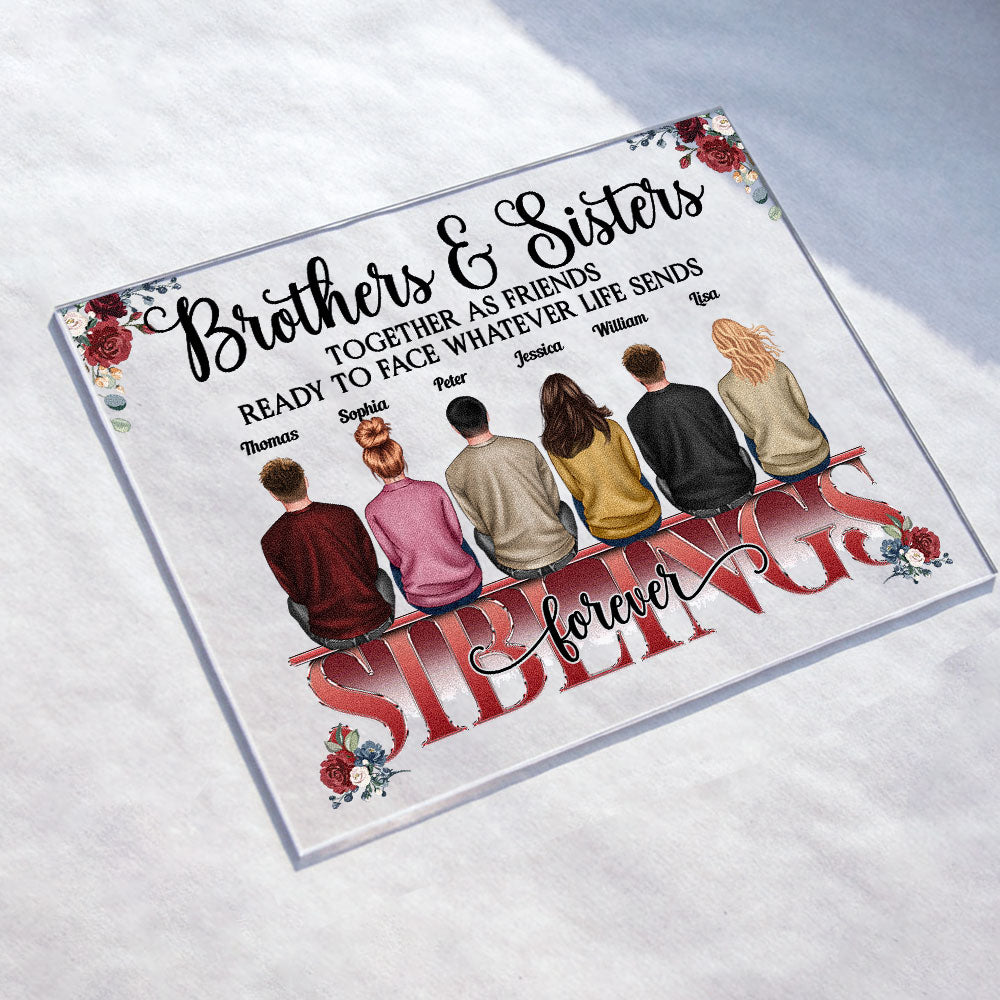 Brother & Sister Stick Together Till The End - Personalized