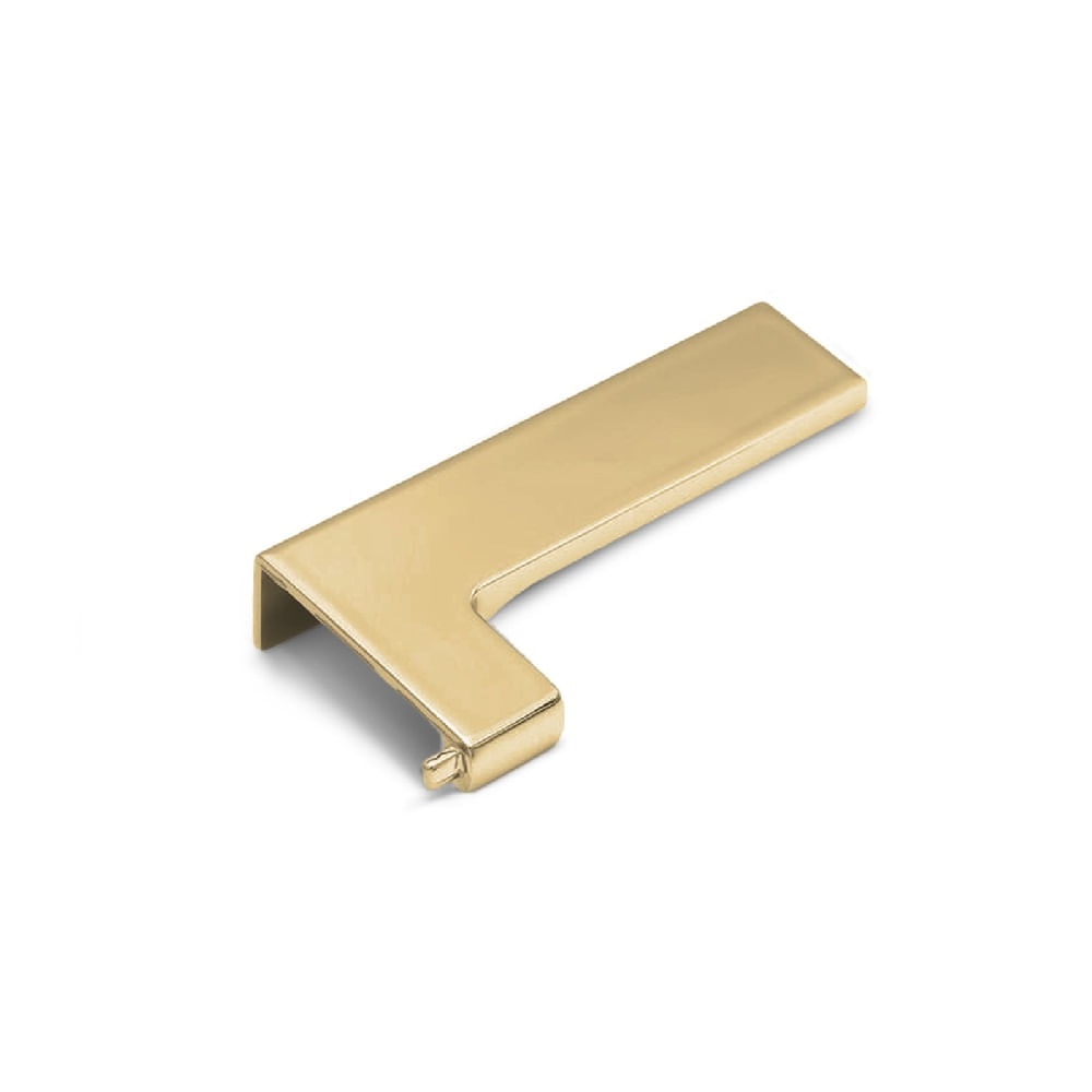 Ponteira PE183R7018 Reta para 18mm Perfil Facetato RM-183 Dourado