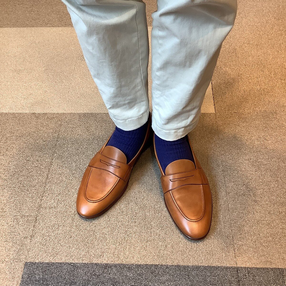 追加再値下げ】【WINTER SALE】カルミーナ 580916 TANNED ローファー