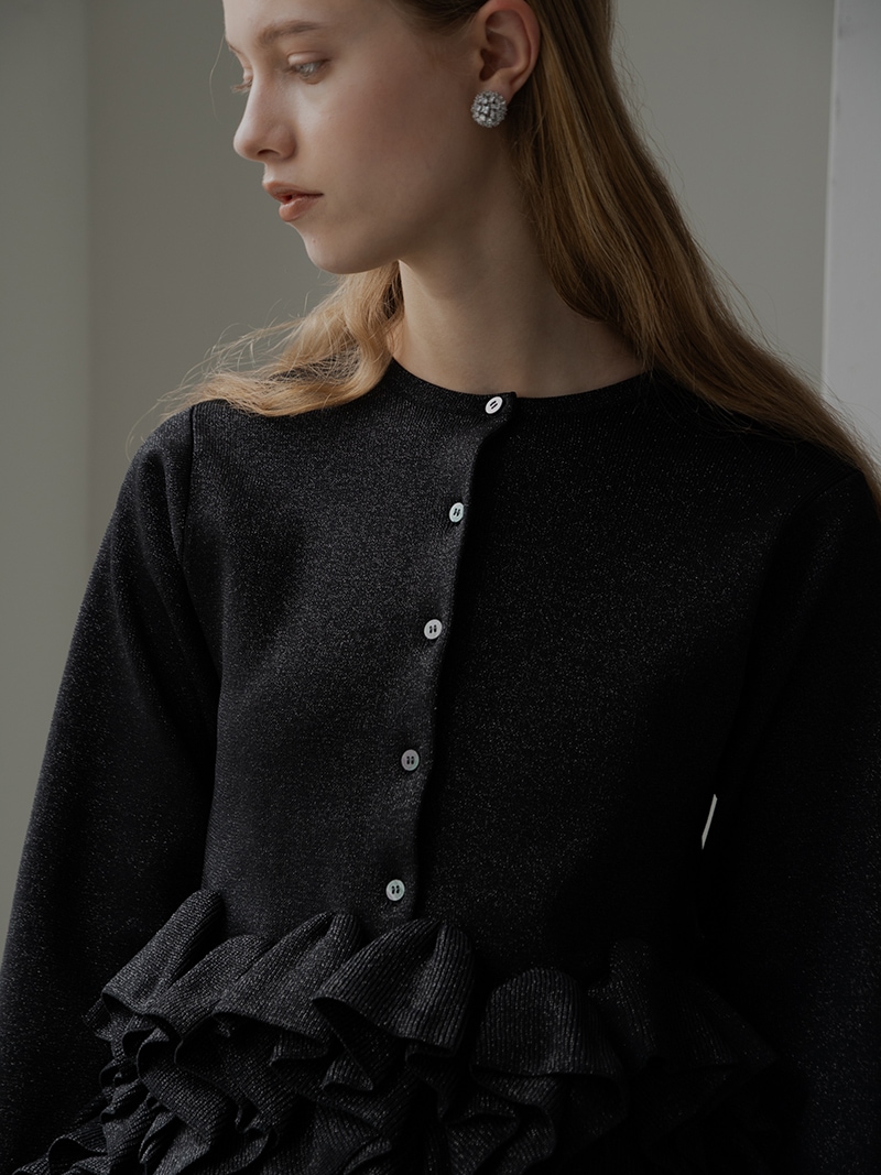 ラメスワンカーディガン | Cardigan,長袖 | | TREFLE＋1（トレフル