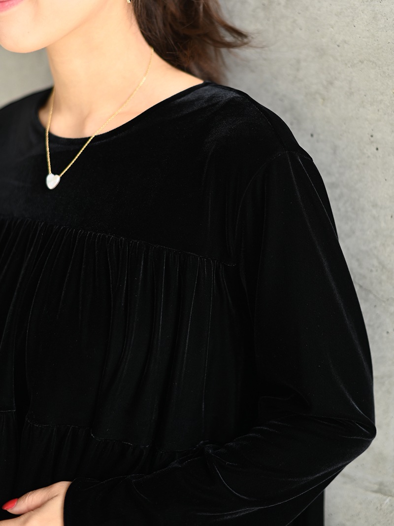 ベロアフェアリートップス | Tops,トップス | | TREFLE＋1（トレフル