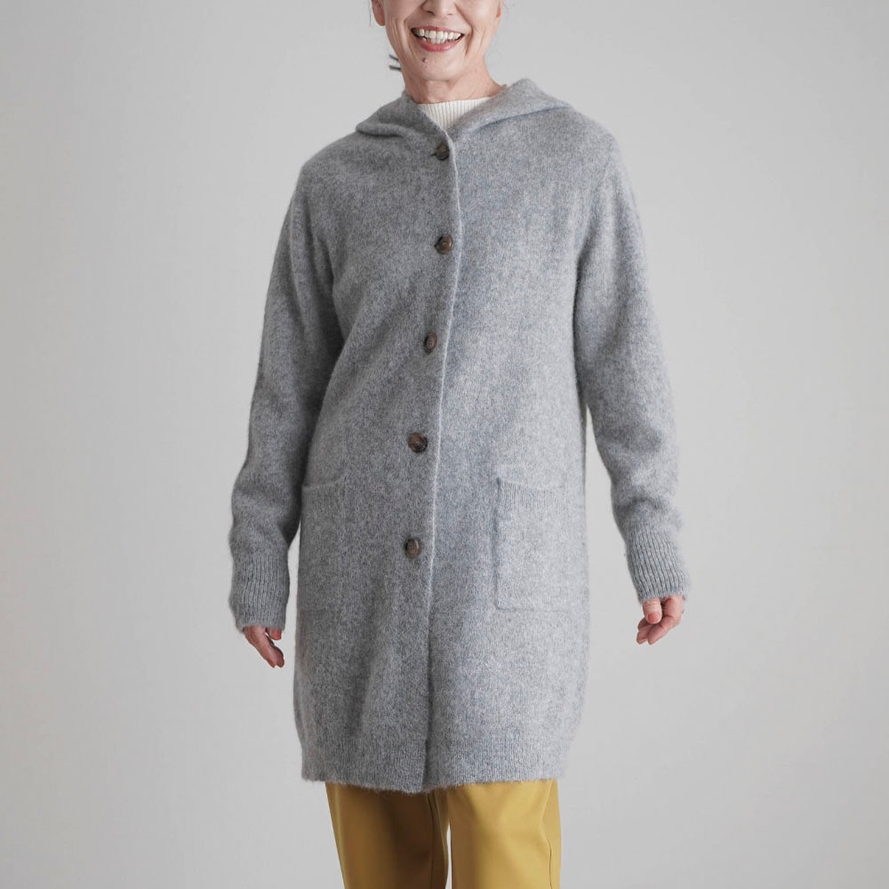 YOUKAヨウカ） アルパカ100％ロングカーディガン | 金額から選ぶ Ι 60