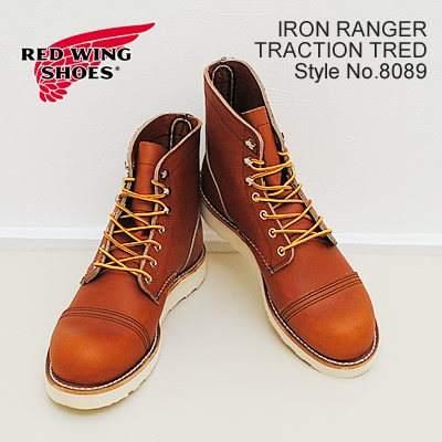 RED WING レッドウィング Style No.8089 IRON RANGER TRACTION TRED