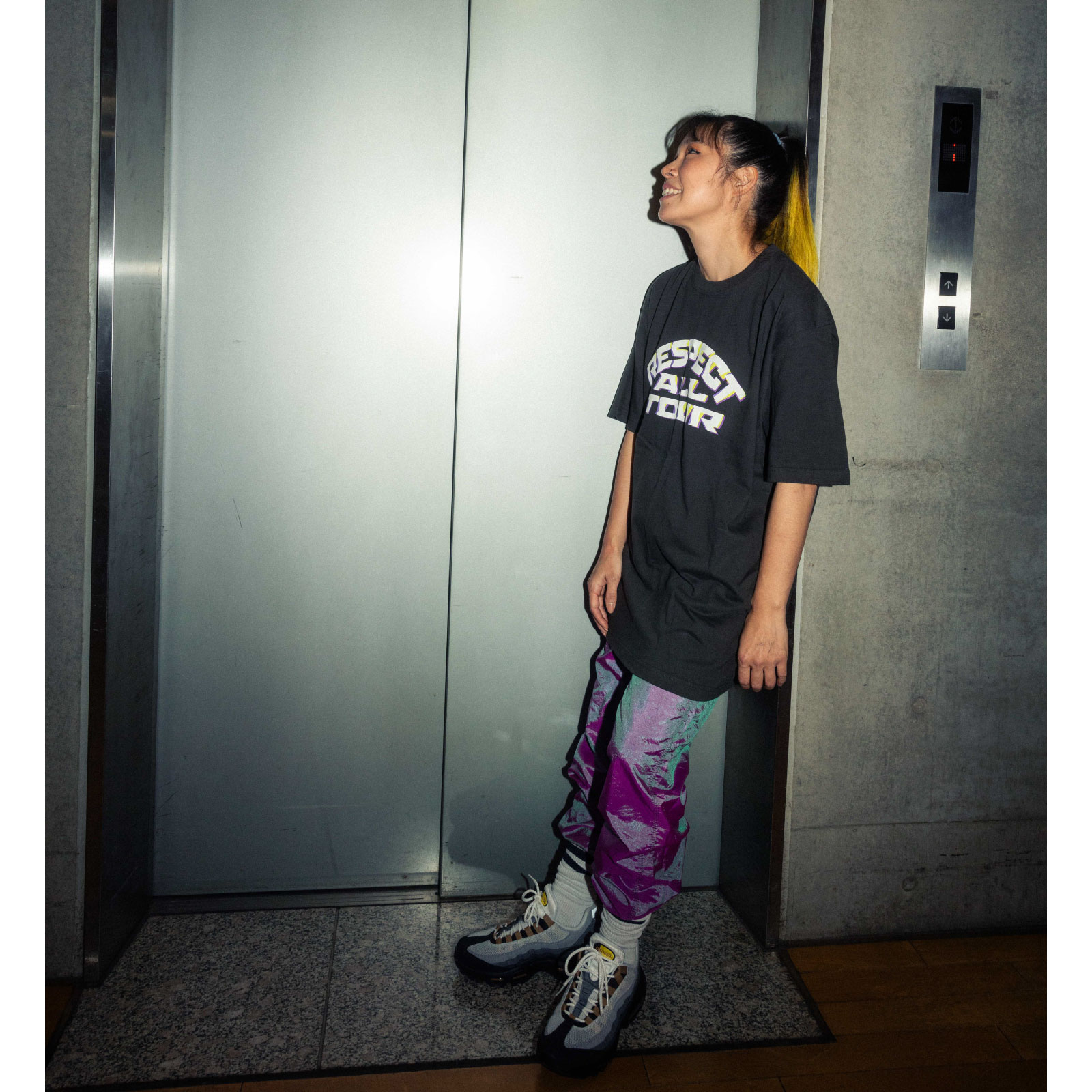 RESPECT ALL ツアー Tシャツ (スミ) | RESPECT ALL ツアーグッズ | AI