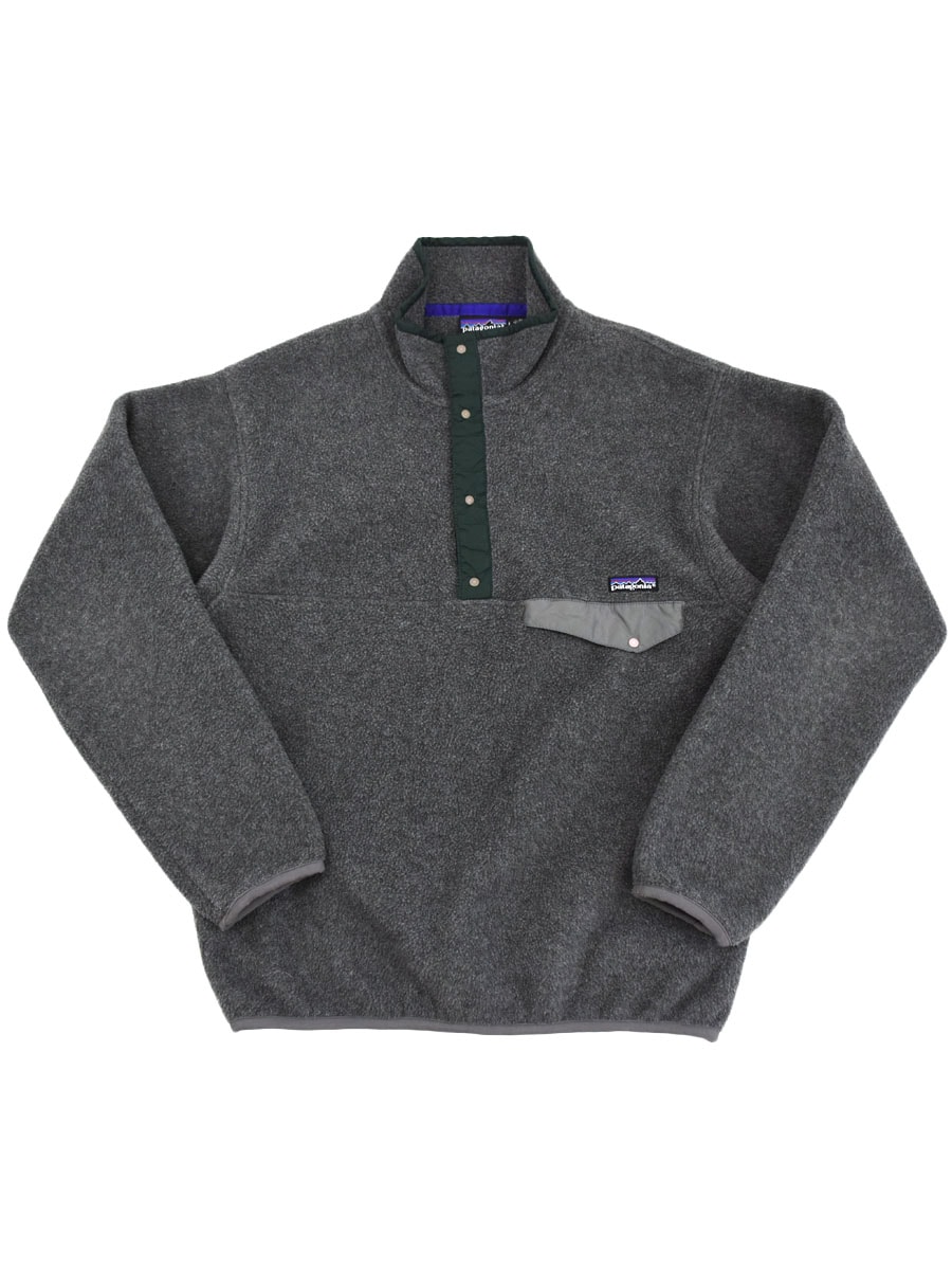 92's パタゴニア シンチラスナップTプルオーバー チャコール/ハンター