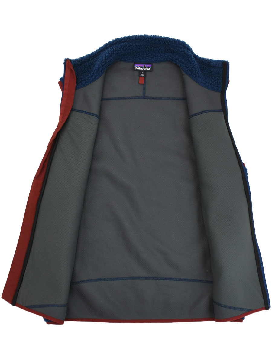 18's パタゴニア クラシックレトロXベスト ストーンブルー 表記(M