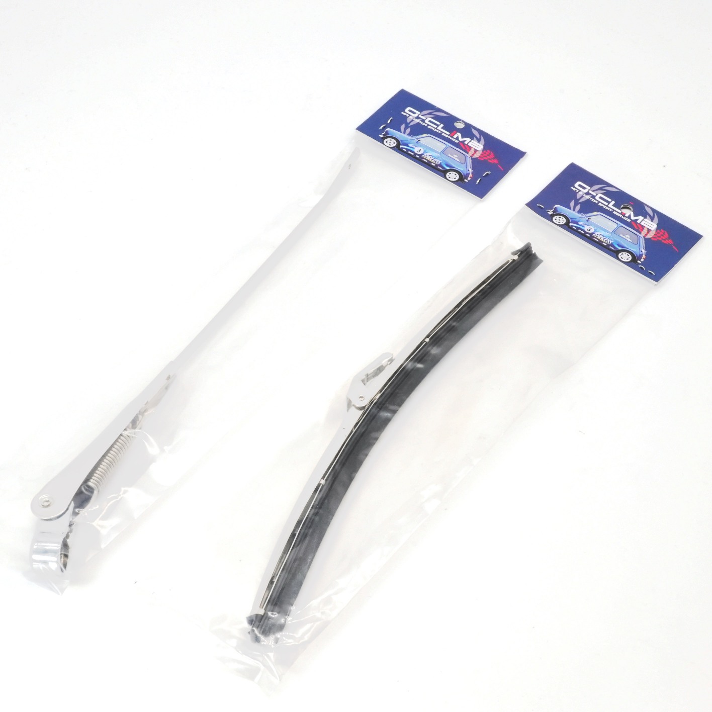 ローバーミニのワイパー「G-CLIMBオリジナルメッキワイパー（アーム