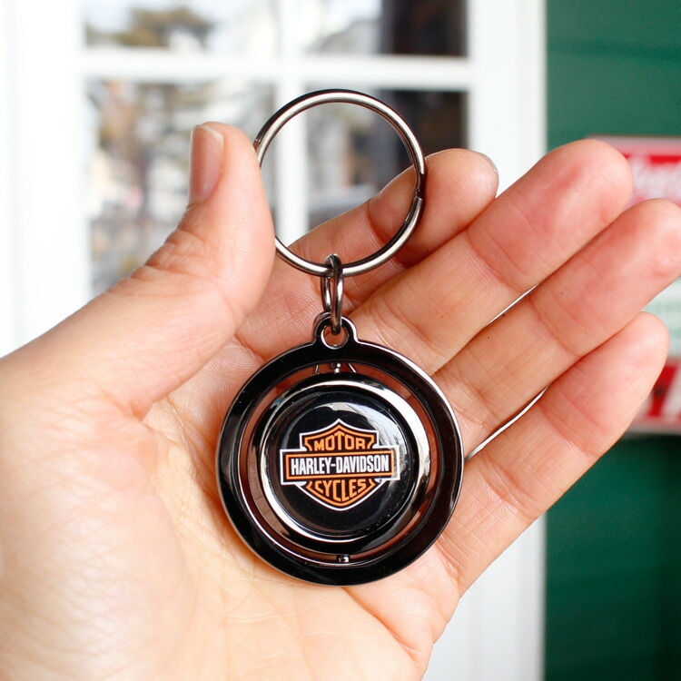 メール便発送】キーホルダー HARLEY-DAVIDSON ハーレーダビッドソン