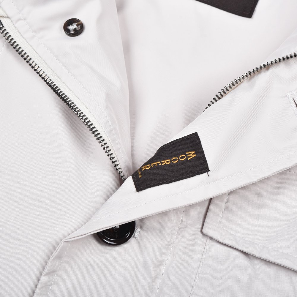 MOORER ムーレー PORTO-KM2 ポリエステル M65型 ジャケット IVORY