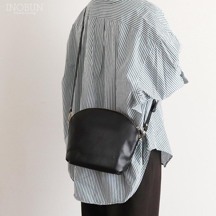 TIDEWAY タイドウェイ LIGHT LEATHER SHOULDER ショルダー BLACK 軽量