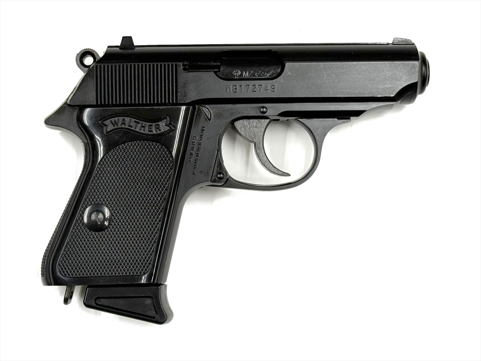 特選中古品】ガスブローバック マルゼン ワルサー PPK ブラック [11327