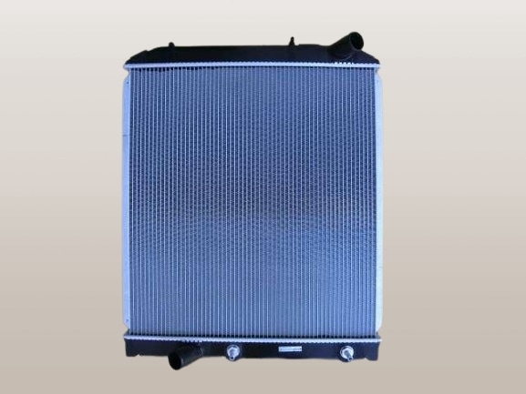 トヨエース ラジエーター XZU710 16400-78A40 オーバーフローパイプ外