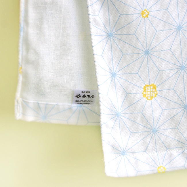 ガーゼ湯上がり（バスタオル）「麻はな」｜ダブルガーゼ 二重ガーゼ
