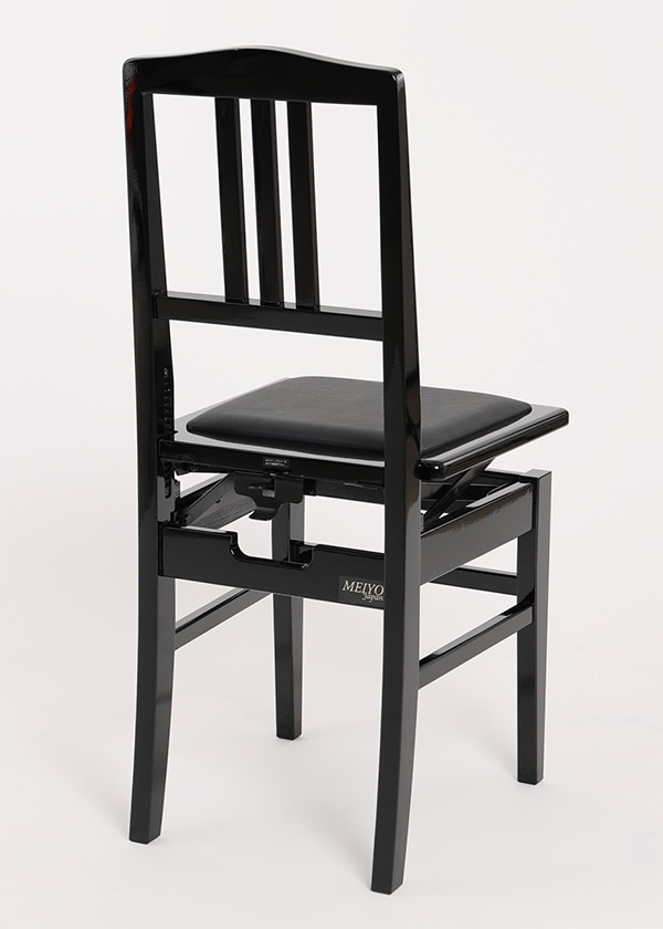 背付きピアノ椅子 DOLCE (艶あり/座面:ブラック) | 椅子 | ピアノ専門