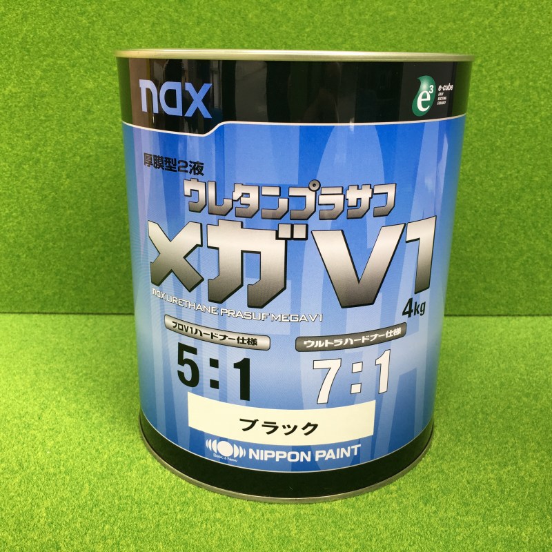 日本ペイント ウレタンプラサフメガV1 主剤 4kg｜Coating Plus【公式