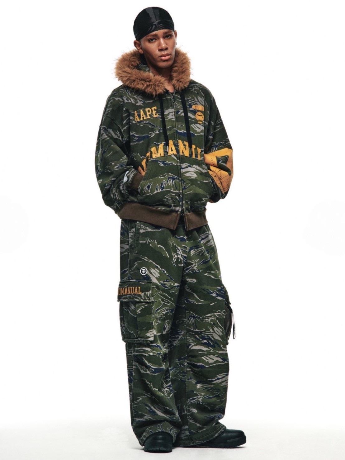 AAPE X NOMANUAL】AAPE X NOMANUAL HOODIE ZIP-UP 2 | OUR BRAND