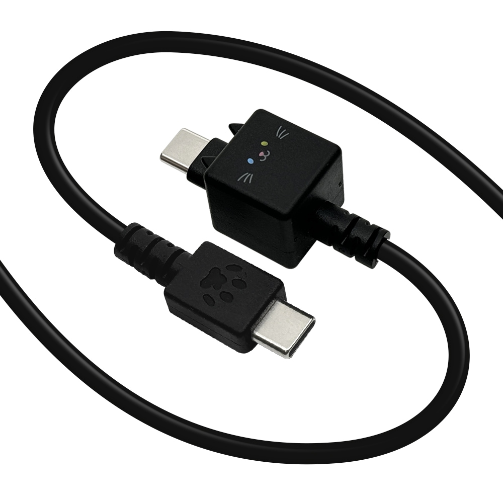 モバにゃー スマホ ケーブル もちちのもちもちケーブル 猫 ネコ ねこ