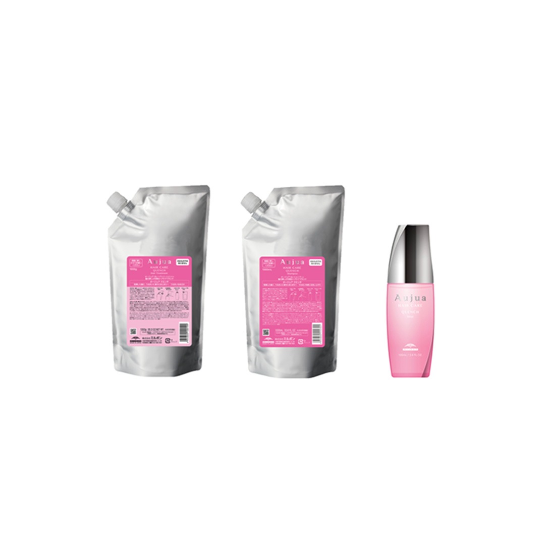 QUENCH クエンチ】 シャンプー×トリートメント1000ミストセット 3SET