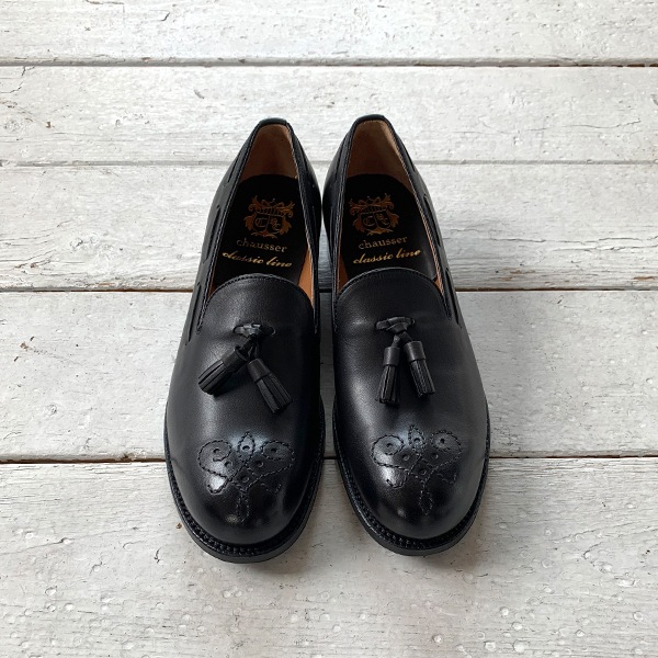 chausser / ショセ タッセルローファー C-7002 BLACK | sai.online.shop