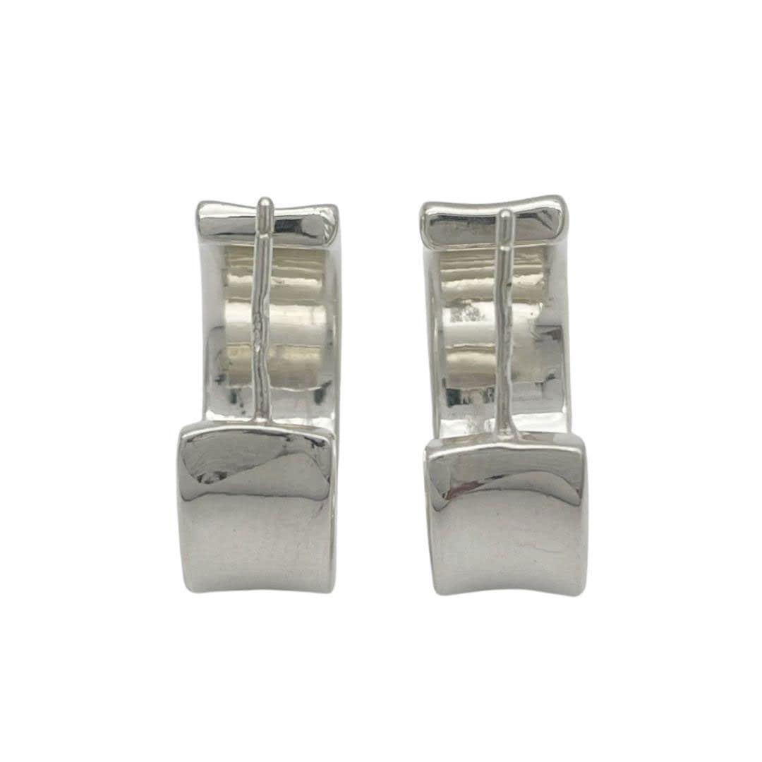 CHANEL シャネル フープピアス ロゴ SV925 シルバー ヴィンテージ