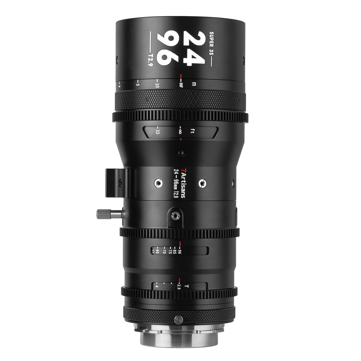 七工匠 7Artisans Sprite 24-96mm T2.9 S35 シネマレンズ PLマウント