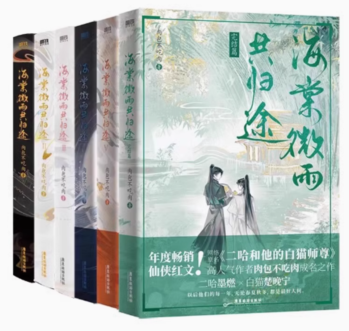 ドラマ小説/ 海棠微雨共歸途 （第1-6巻・完結/巻数選択）中国版 肉包不