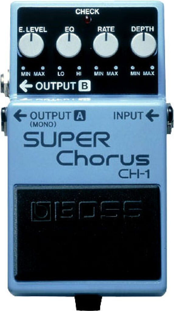 Boss CH-1 Stereo Chorus Pedal | Classic Sound & Versatile Effects