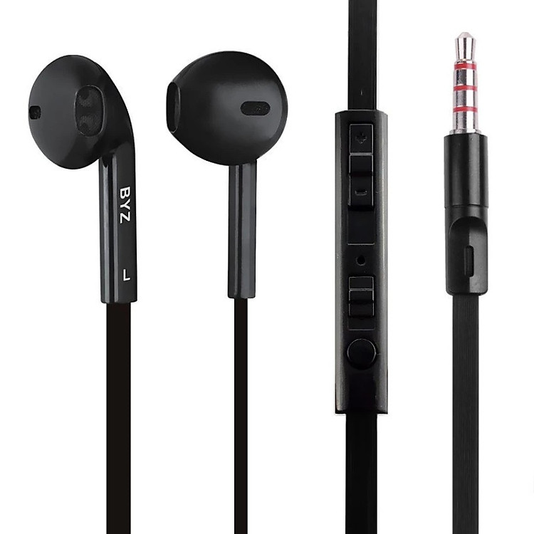 Bộ tai nghe nhét tai BYZ S389 và hộp đựng tai nghe Foxy - mazimar.com