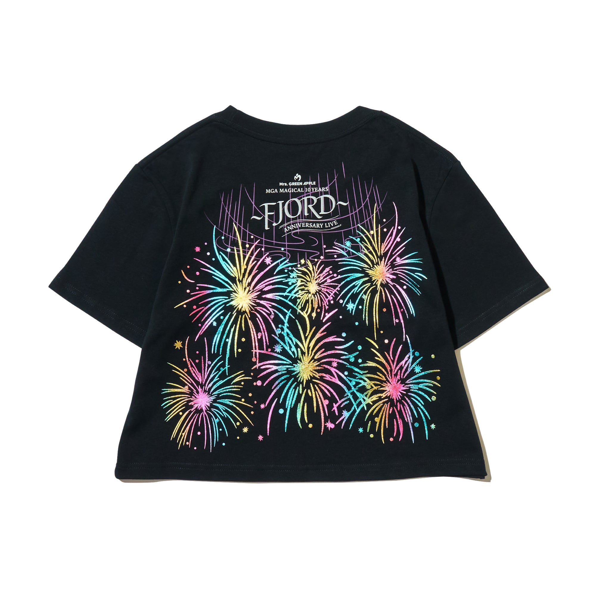 FJORD ロゴTシャツ / ブラック – Mrs. GREEN APPLE OFFICIAL STORE