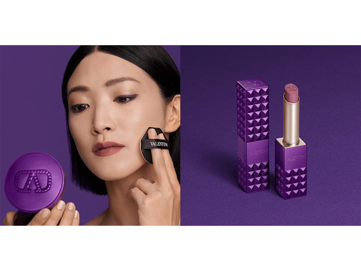 ヴァレンティノ ビューティ＞紫色の限定コレクション『パープルドーズ