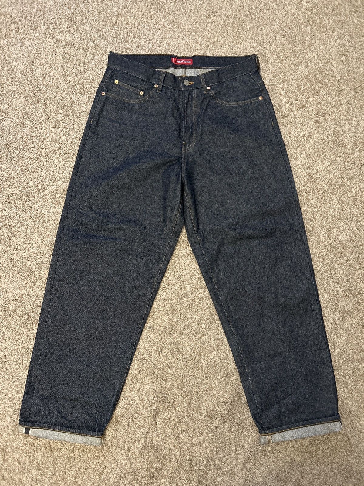 Supreme Supreme S-Logo Rigid baggy jeans - 30 | Grailed